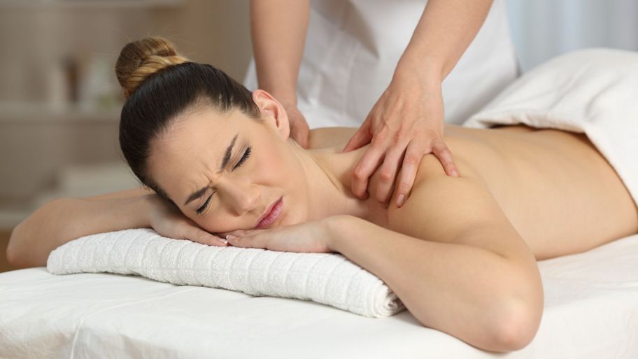 Sensitivity to massage pressure