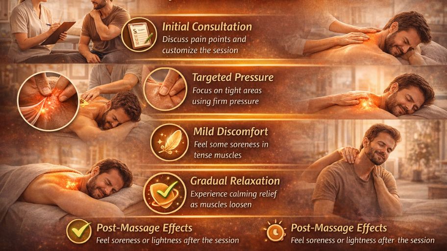 What to expect during a massage for muscle tension