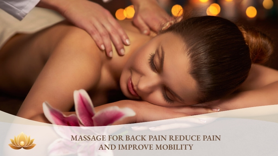 Discover the benefits of massage for back pain
