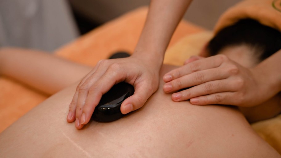 Hot stone massage fibromyalgia therapy and its key benefits A hot stone massage is a therapeutic treatment that combines traditional massage techniques with smooth, heated stones