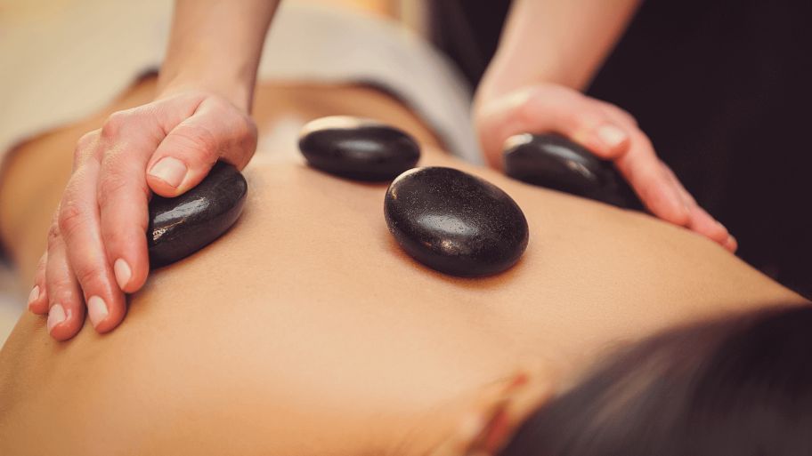 Enhances the effectiveness of hot stone massage