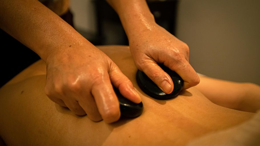 What is a hot stone massage?